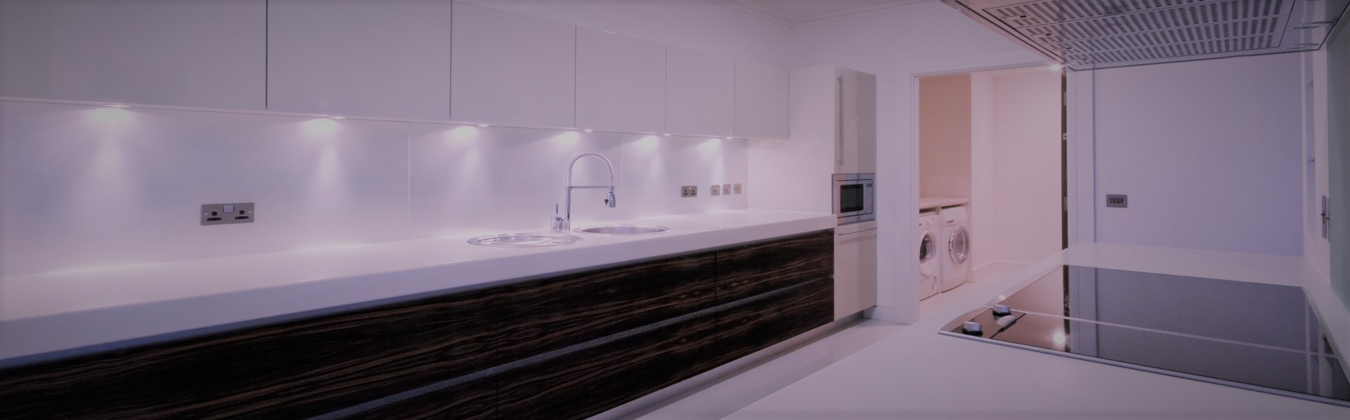 Slider, Glass Splashbacks Installed in Alexandra Palace | Kitchen & Bathroom Styles